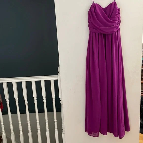 B-sharp Fuchsia Evening Dress - Picture 1 of 4